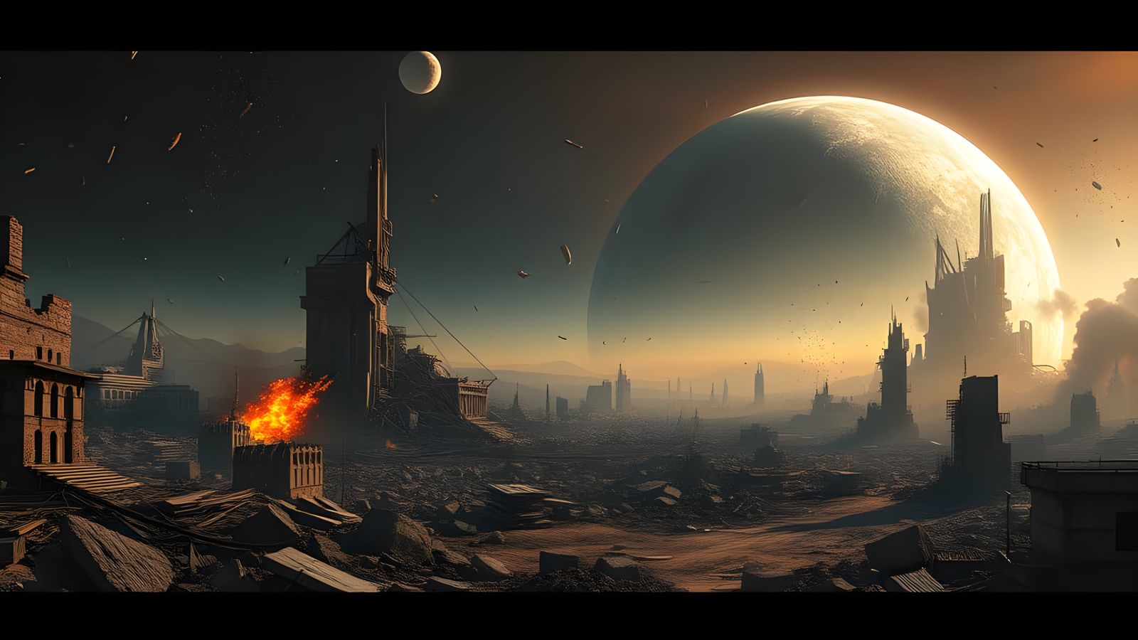 Realistic Planet Destruction in Unreal Engine 5