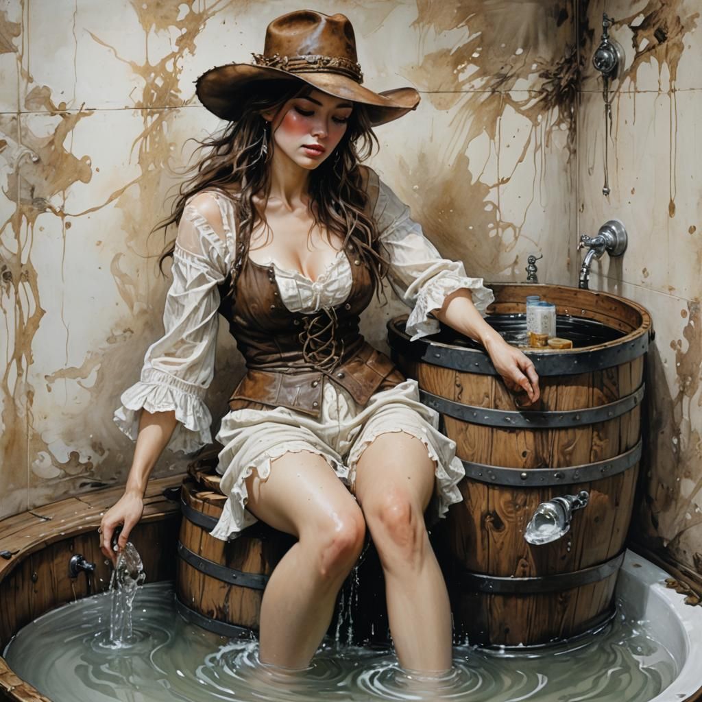 cowgirl bath