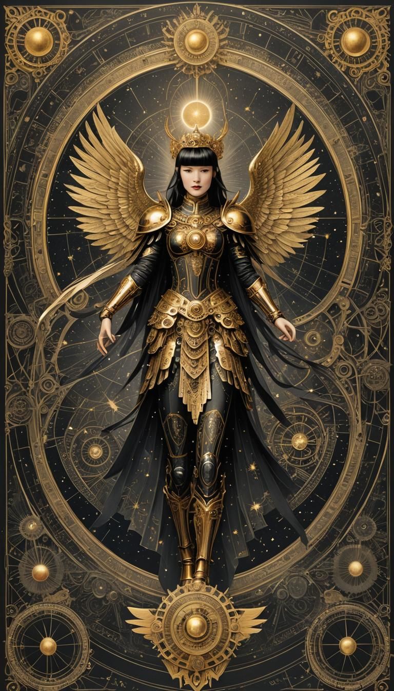 Louise Brooks as Winged Angel Queen of Mars