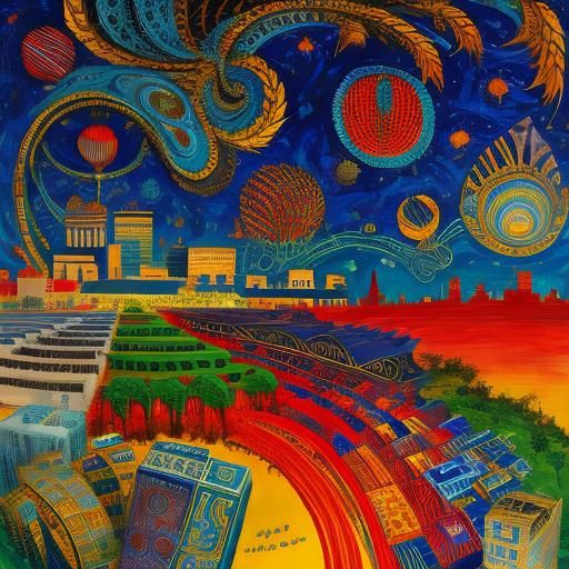 Abstract AI-Generated Art