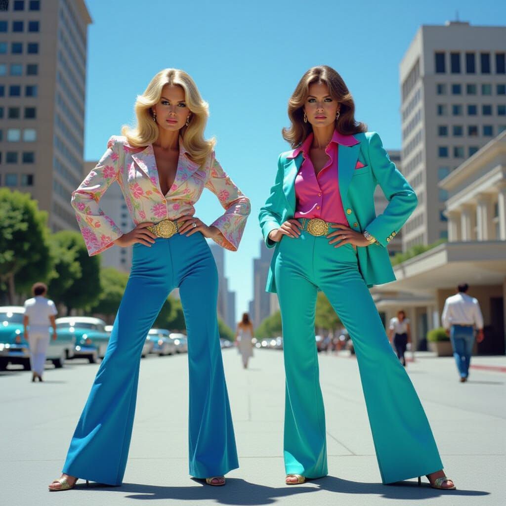 70s Detectives Confronting Informant in LA Park