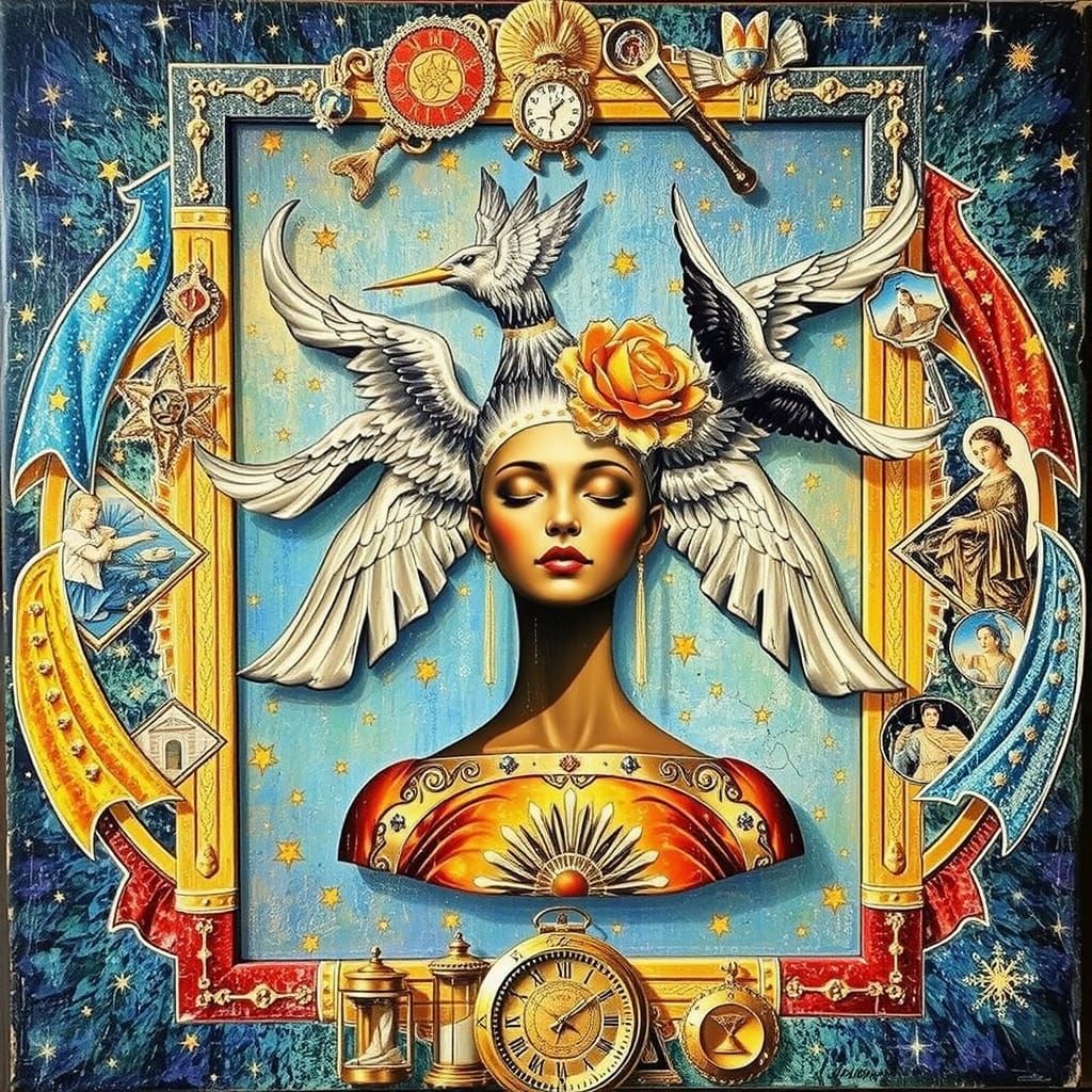 Abstract Concepts of Artistic Brilliance and Craftsmanship