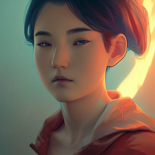 Hyperdetailed Portrait with Dynamic Lighting