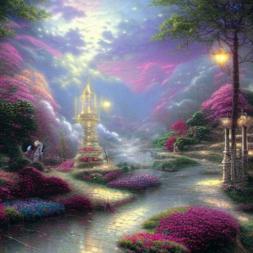 Ethereal Gateway Between Ice and Fire Realms