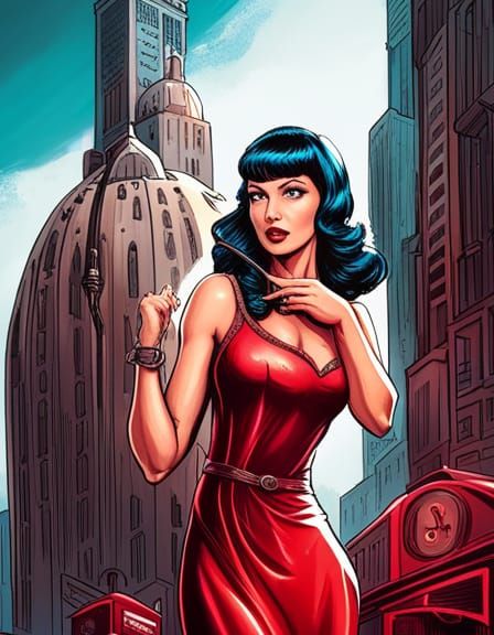 Betty goes to Metropol by Per