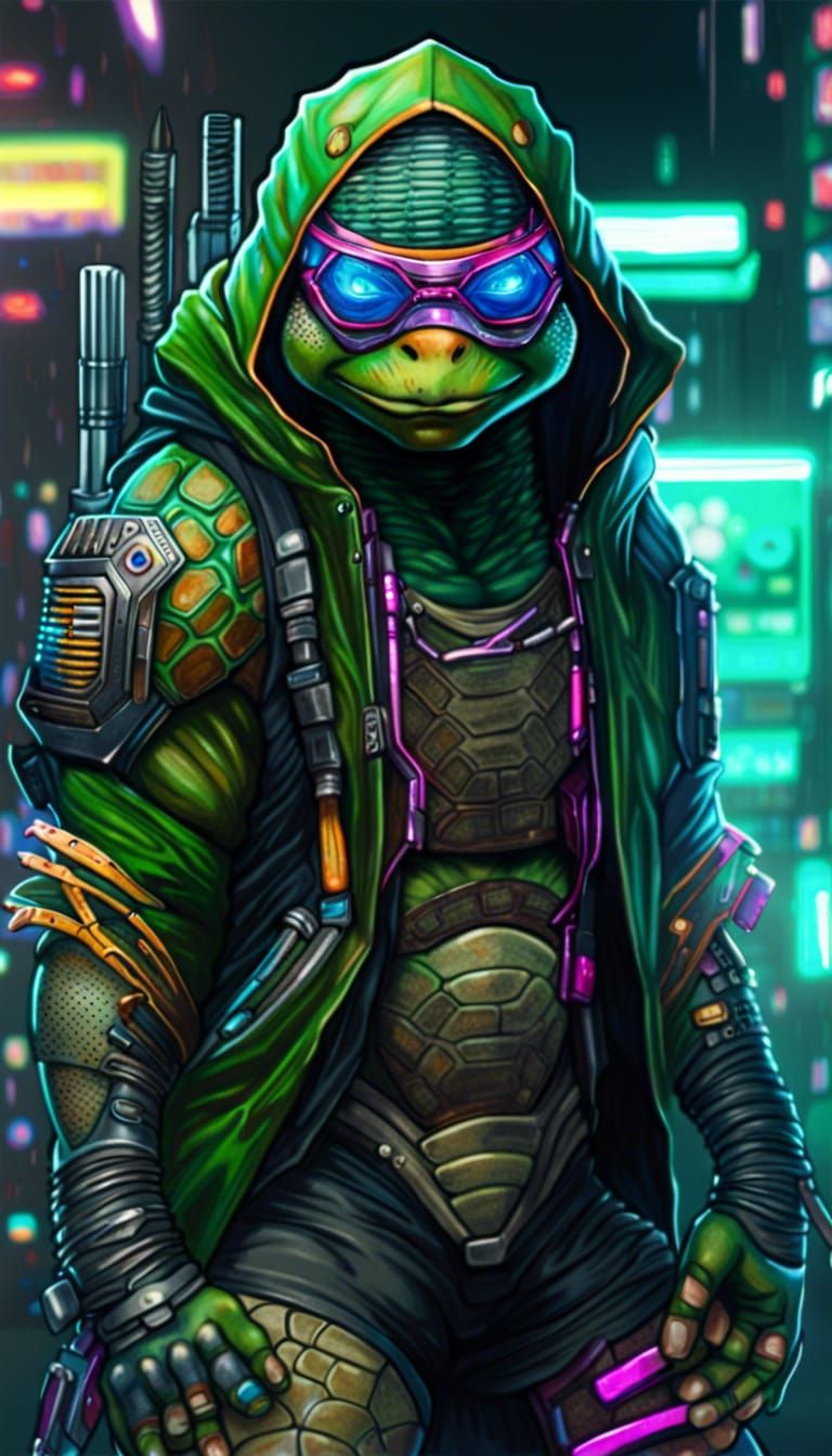 Cyberpunk Donatello