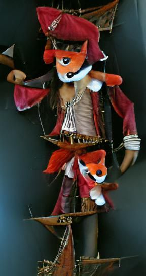 Foxy the Pirate Fox AI Rendition