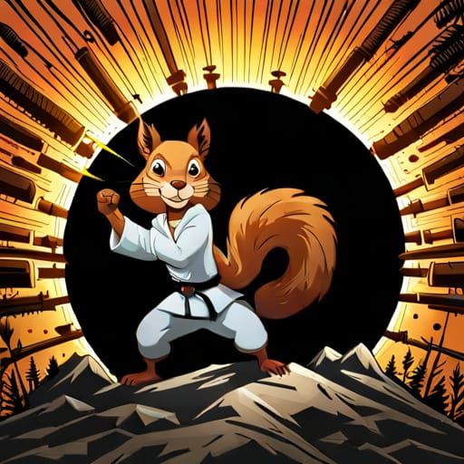 Kung Fu Squirrel