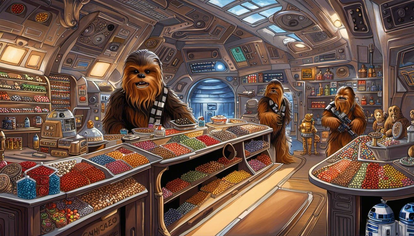 Star Wars Candy Shop on the Death Star