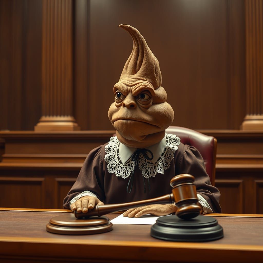 Poop in Judge Judy Costume Weighs Fate in Cinematic Courtroo...