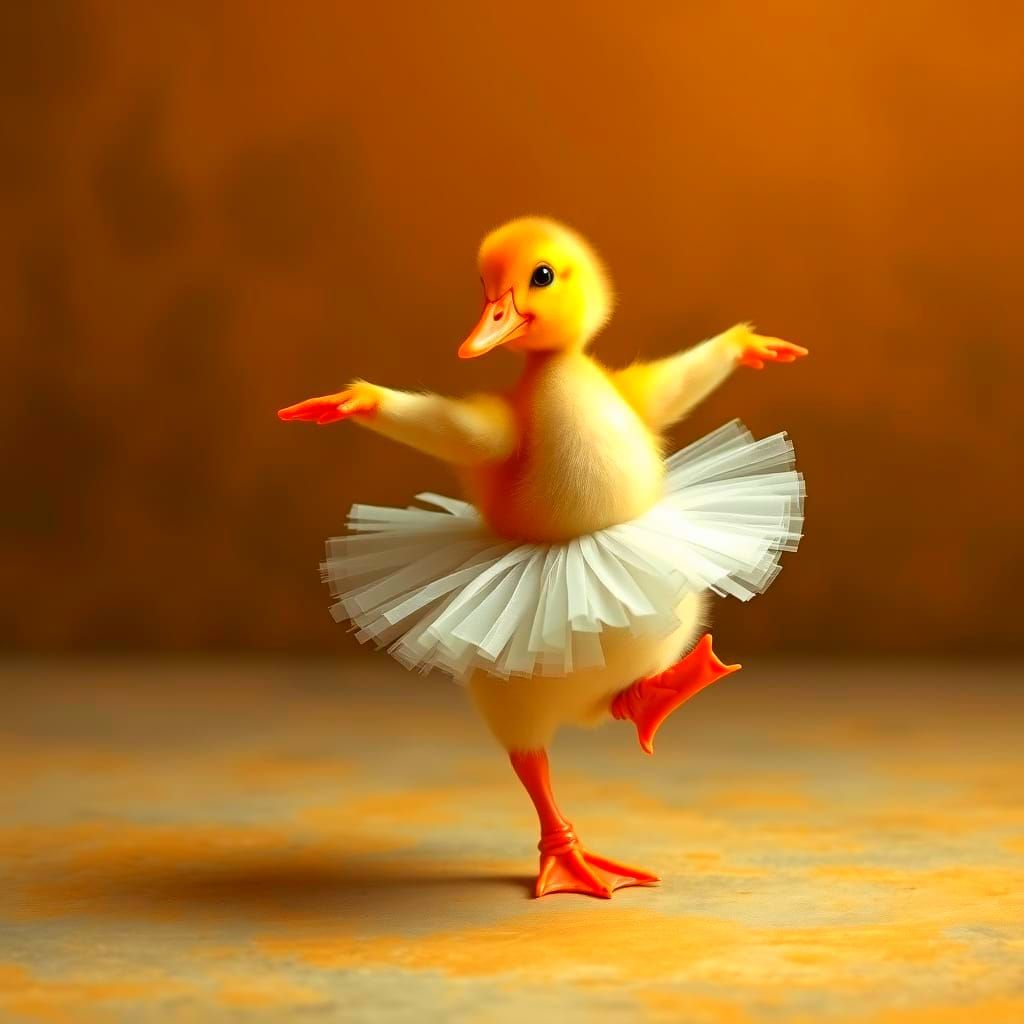 Dancing Duckling Generated by AI