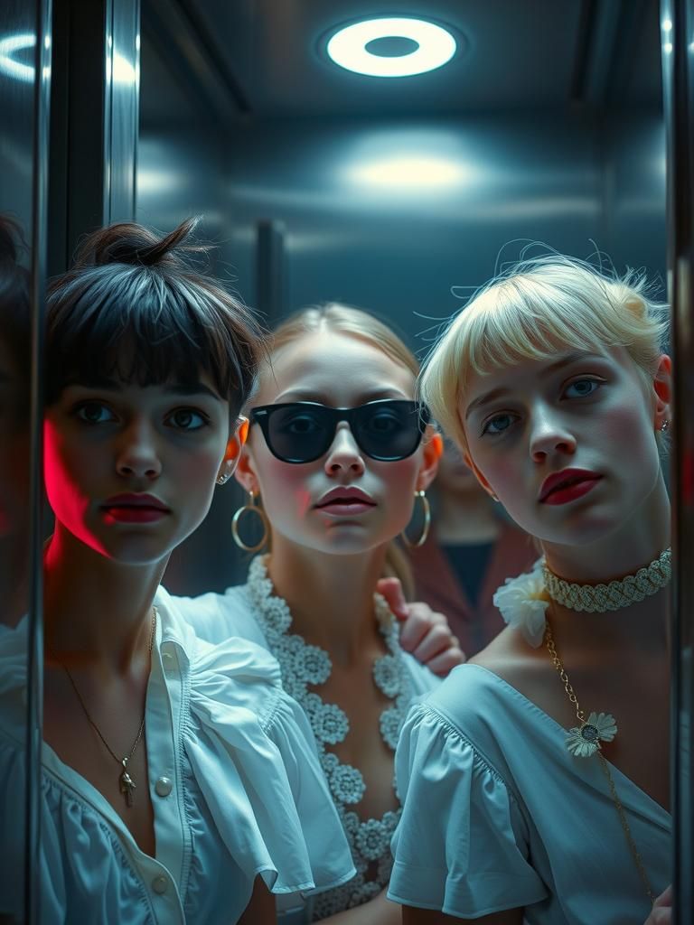 Ethereal Portrait of Super Rich Hotel Guests