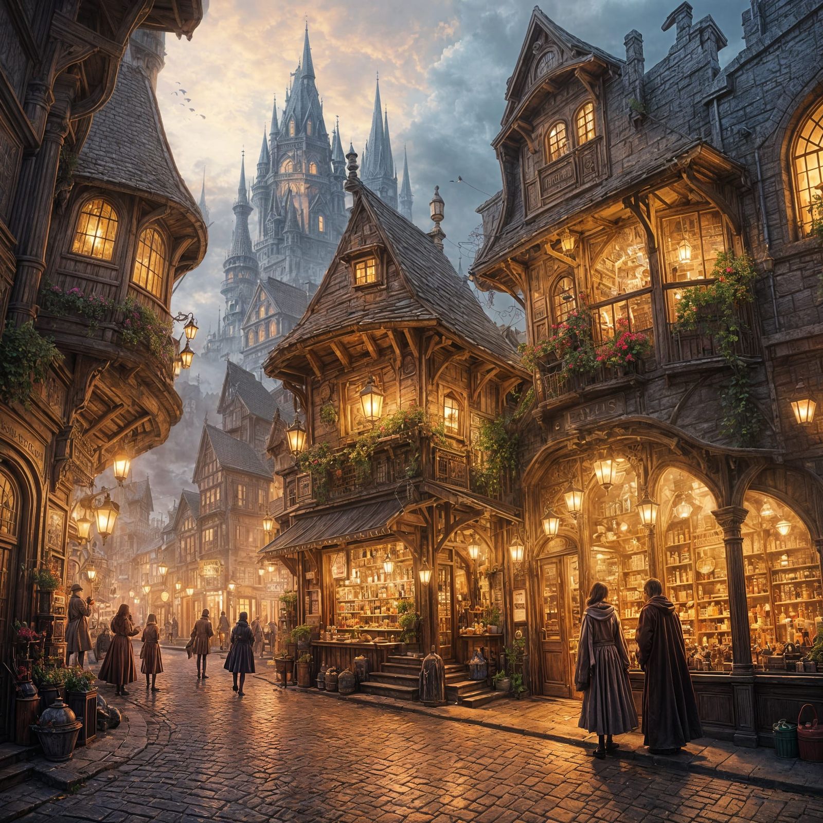 Whimsical Corner Apothecary