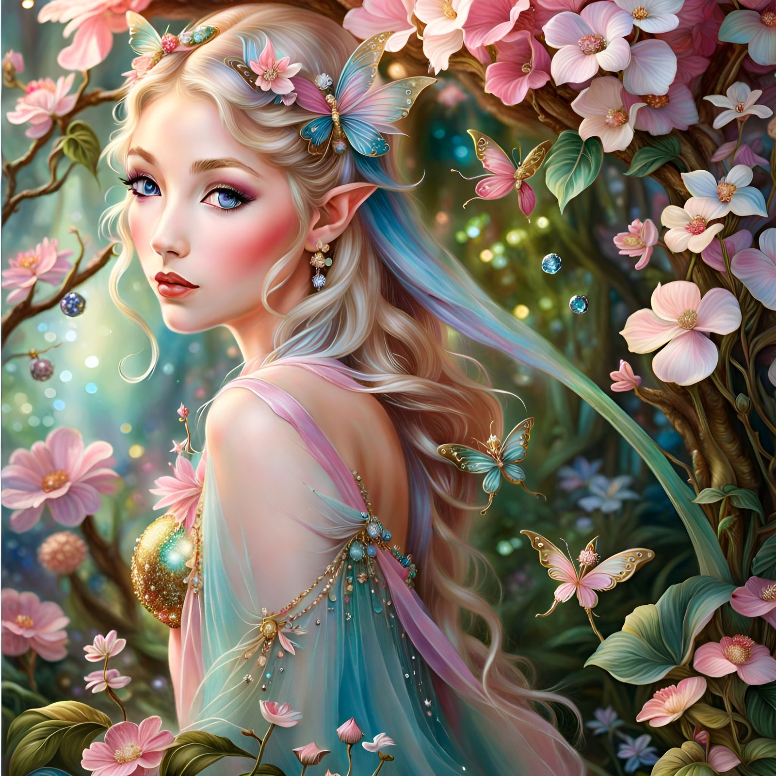 Amazing Fairy, Pastel Colors