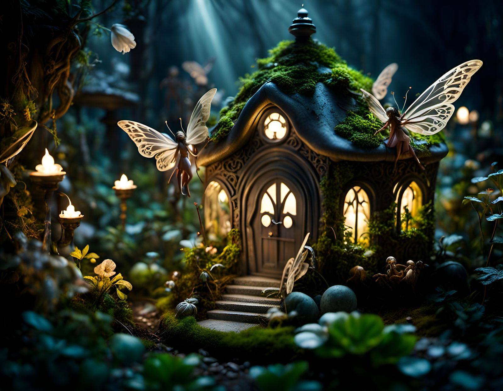Wicked Fairy Garden