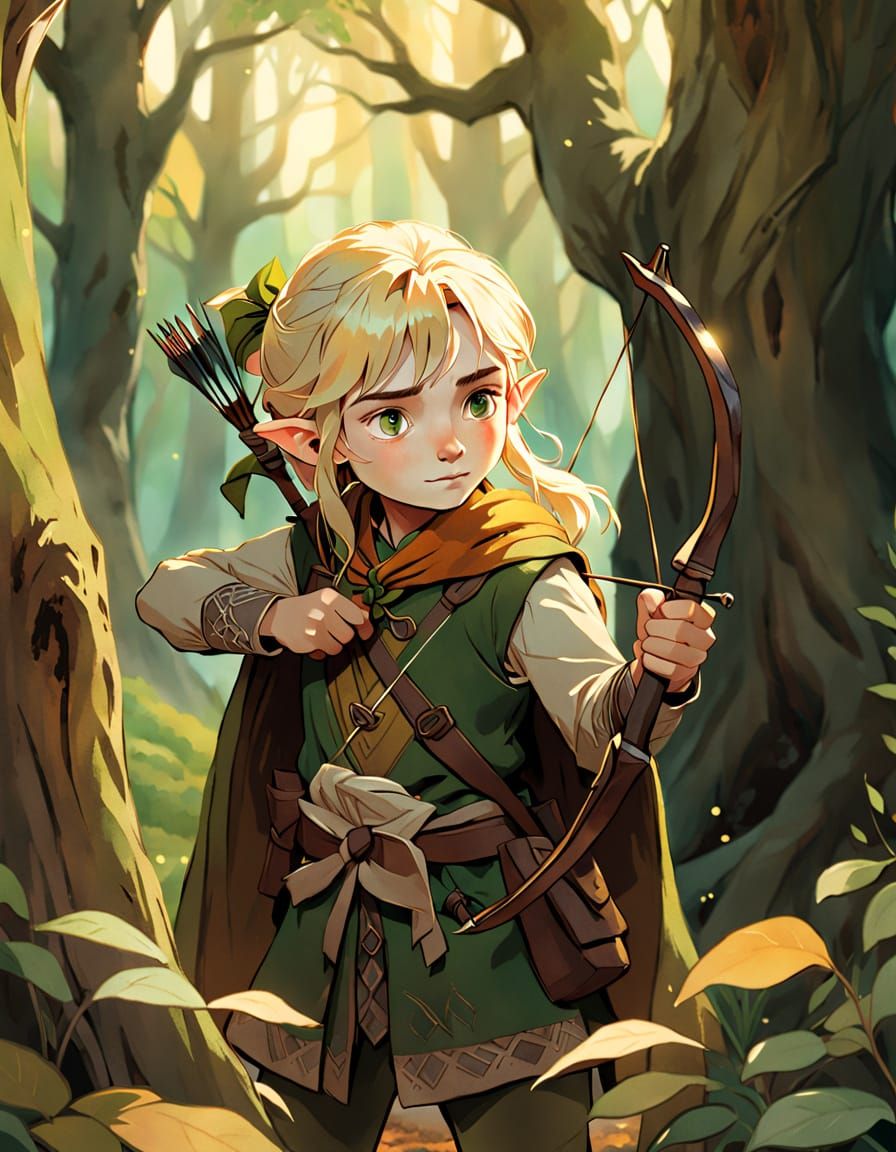 Deadly hobbit ranger Daisy
