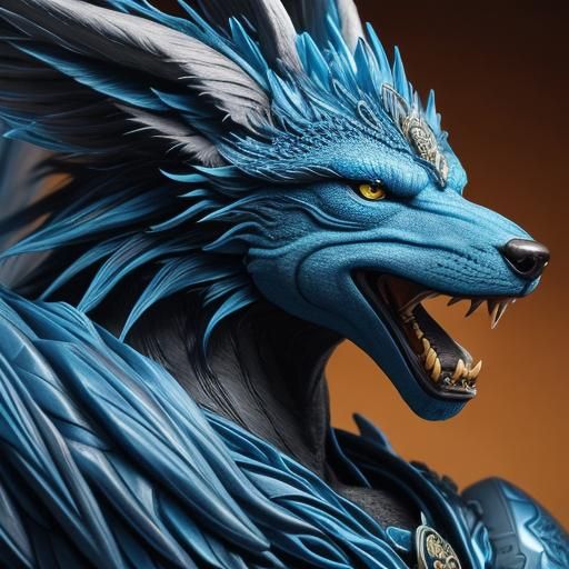 Intricately Detailed Fantasy Sculpture Art