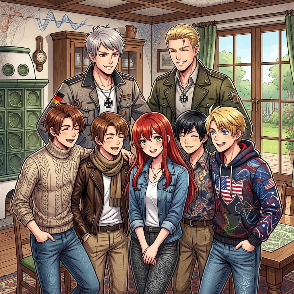 Nations Gather with Mia in German Home