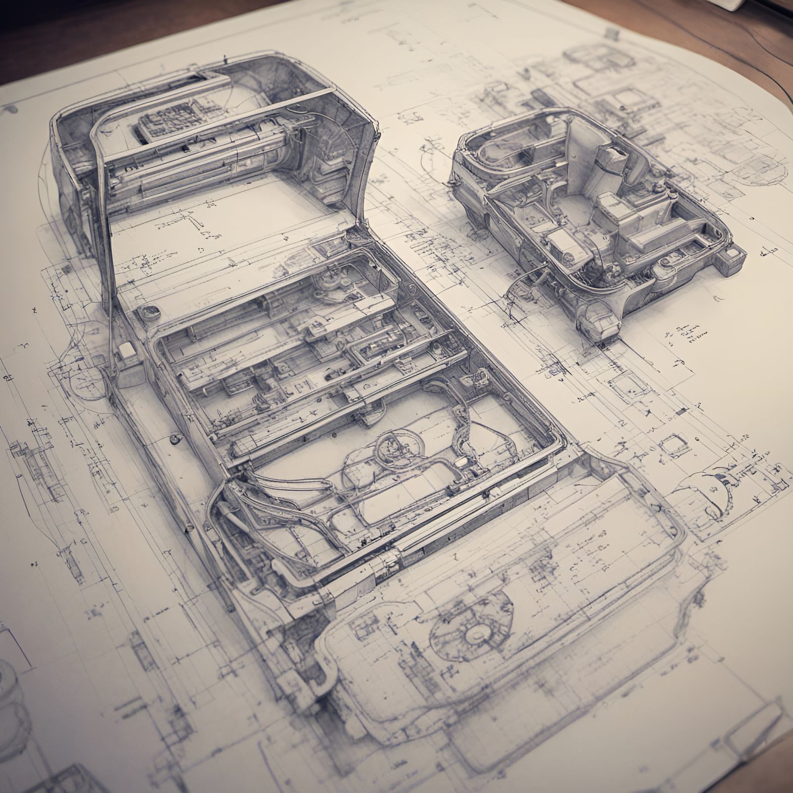 DeLorean Time Machine Schematics (Continued)