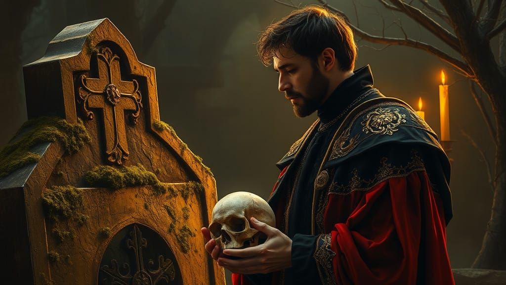 Hamlet in Contemplation, Renaissance Revival