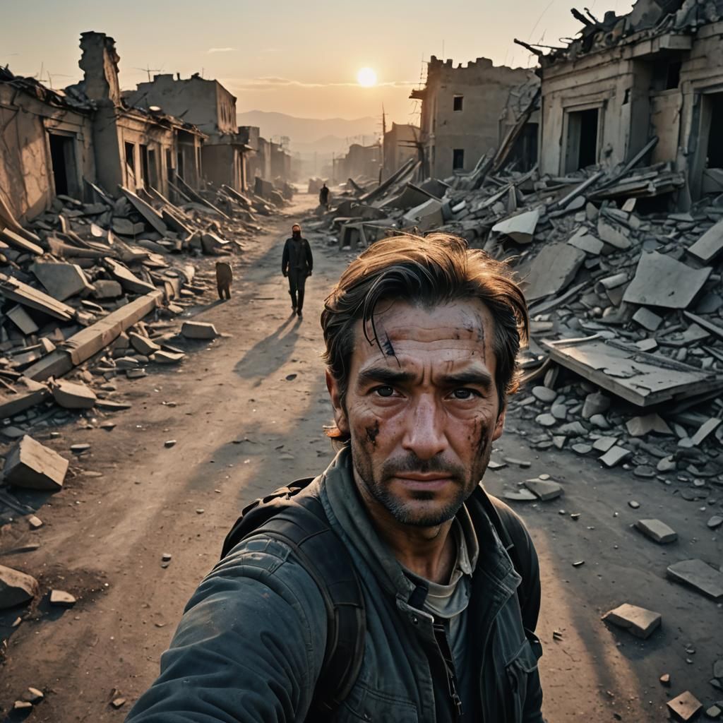 Apocalyptic Selfie: Last Moments on Earth
