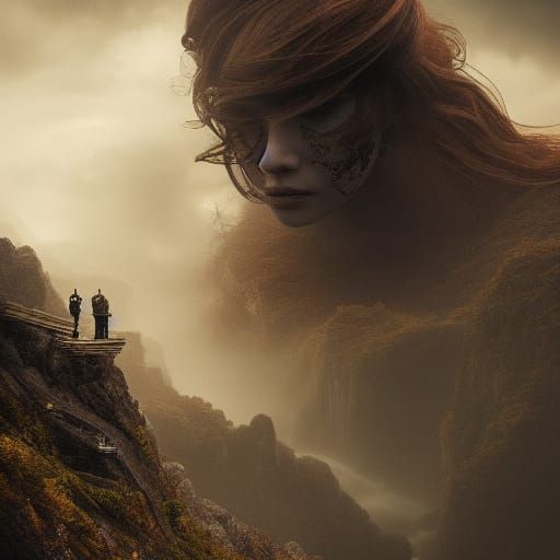 Dramatic Digital Painting: Belief vs. Doubt