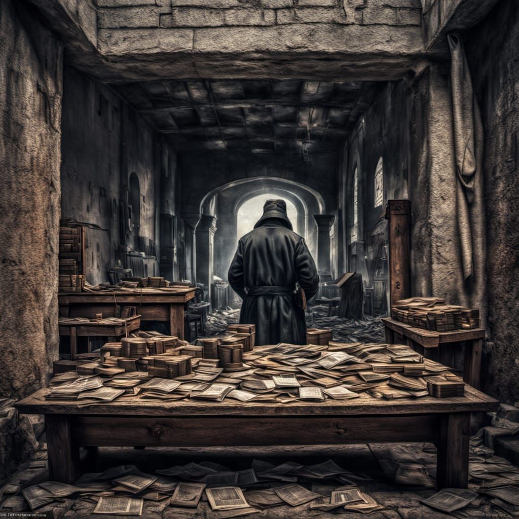 Economic Desperation in a Gritty Urban Landscape