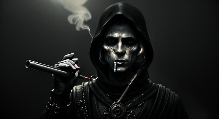 Dystopian Social Injustice Masterpiece in Hand-Drawn Fantasy...