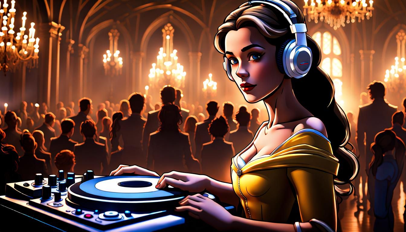 Belle the DJ in the Beast's Castle