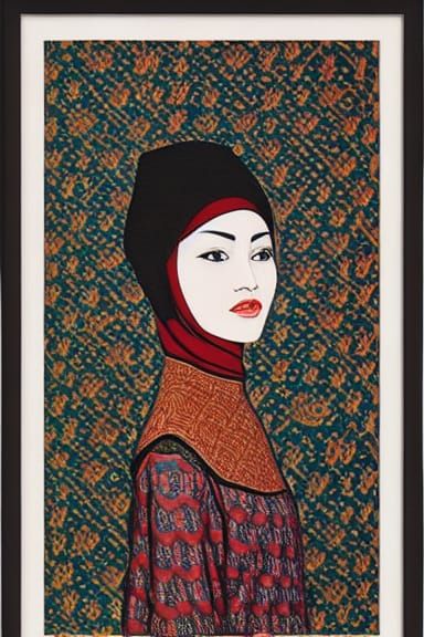 Hurufiyya Portrait: Islamic Calligraphy in Modern Art