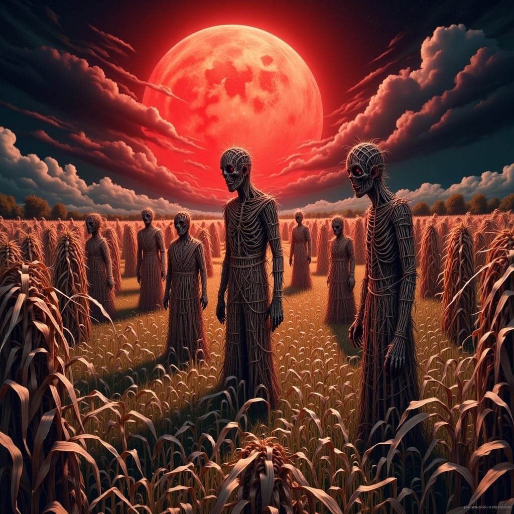 Nightmare Harvest Festival Under Blood Moon