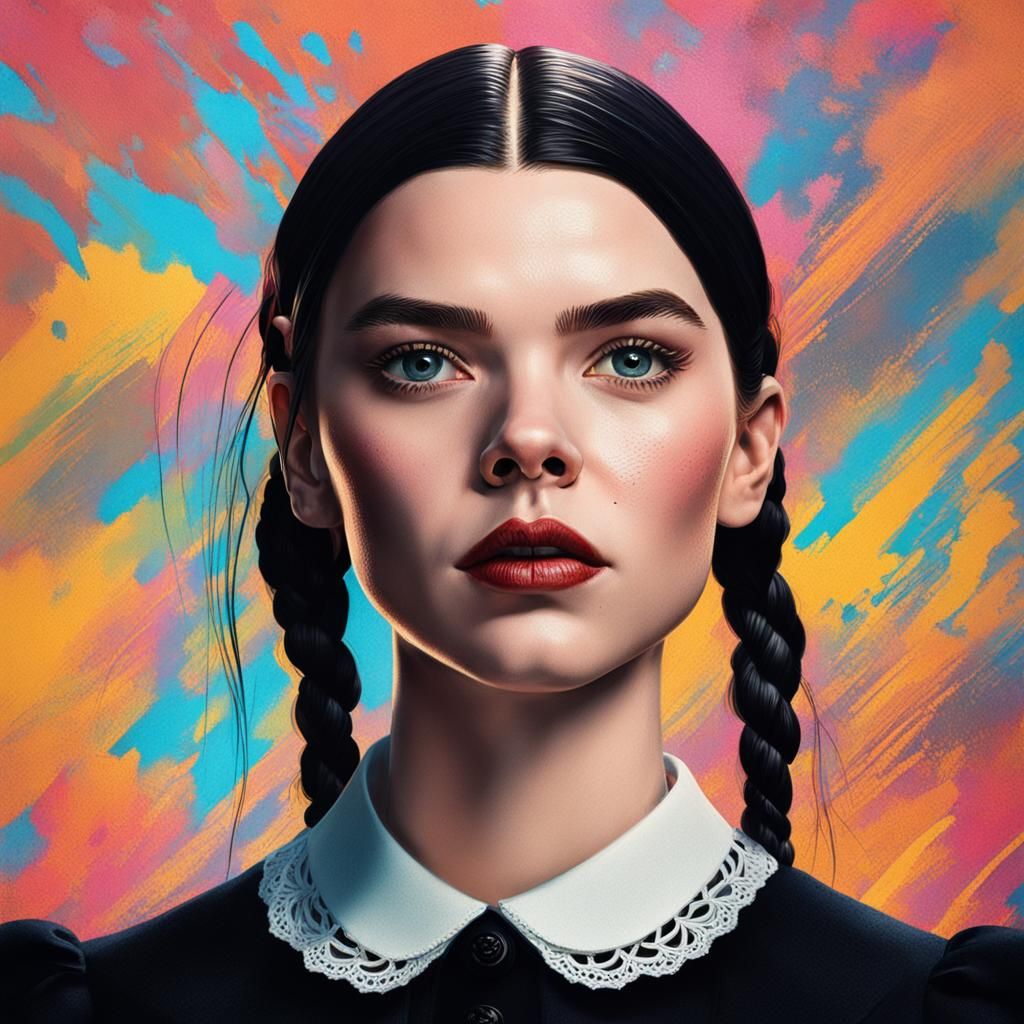 Anya Taylor-Joy as Wednesday Addams