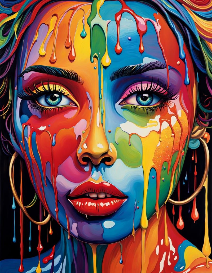 Dripping Colour