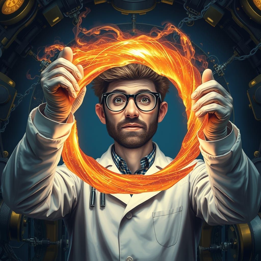 Scientist Creates a Portable Hole Invention