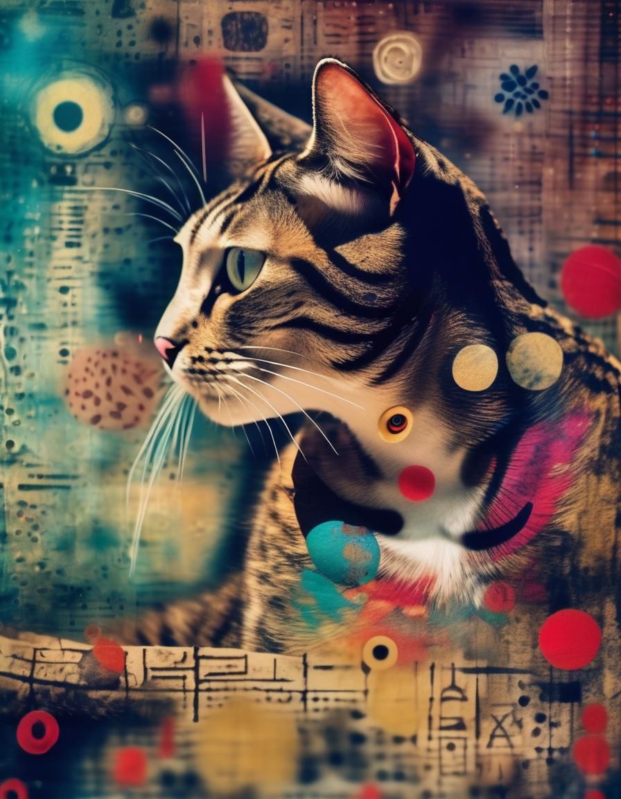 Yayoi Kusama Cat № 15