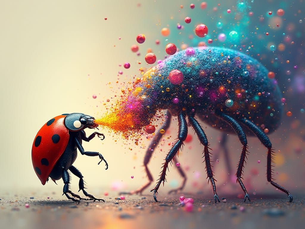 Rebirth of the Ladybug: A Kaleidoscope of Color and Change