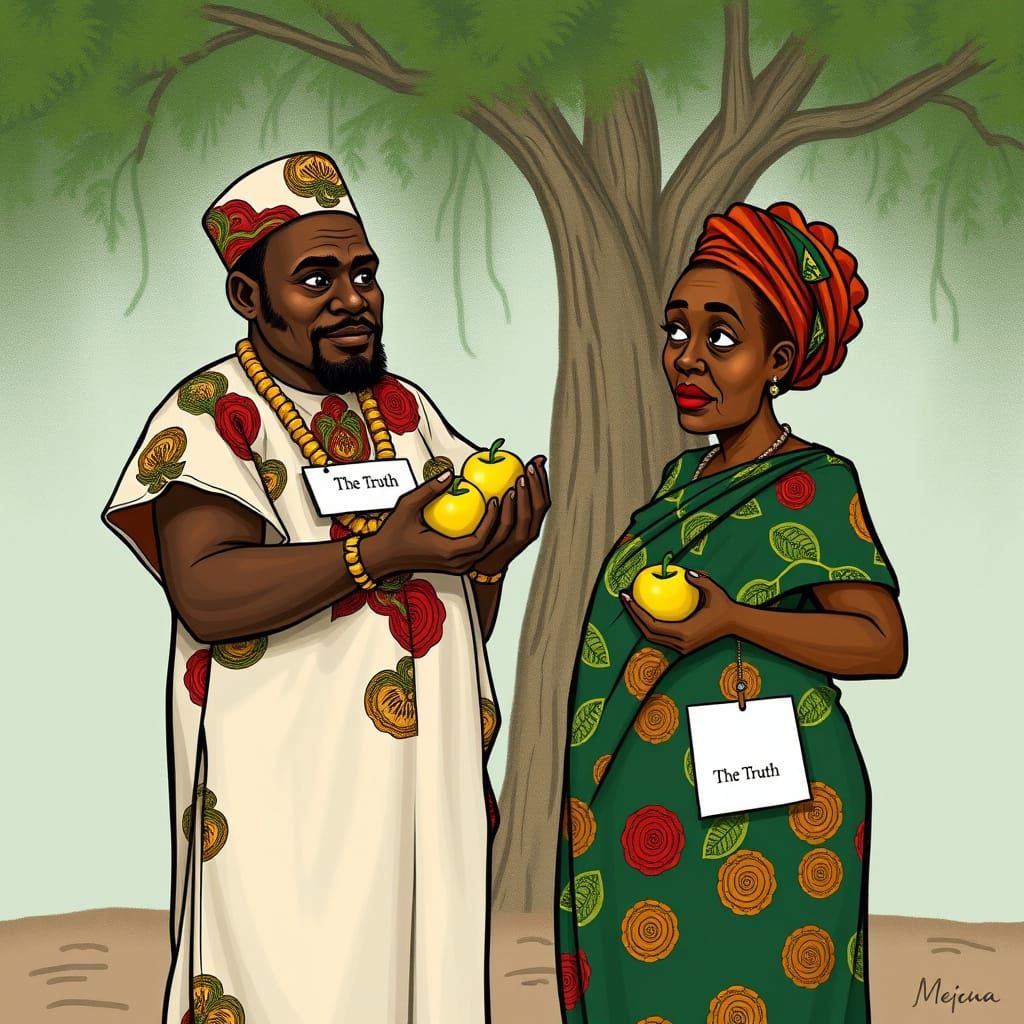 Nigerian Leader's Satirical Apple Purchase