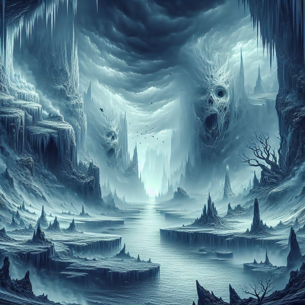 Norse Purgatory in Icy Niflheim Realm