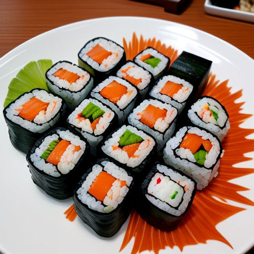 Erotic Surrealist Fine Art Print of Intimate Japanese Cuisin...