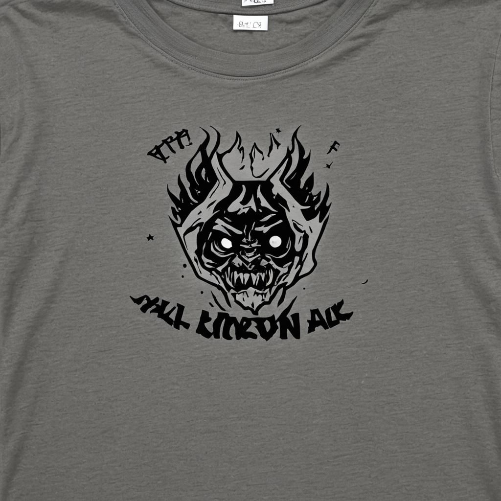 Simple T-Shirt Design Generated By AI