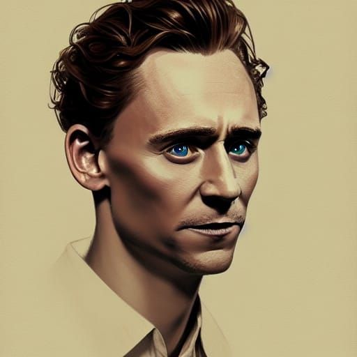 Elegant Portrait of a Man in Disney Style