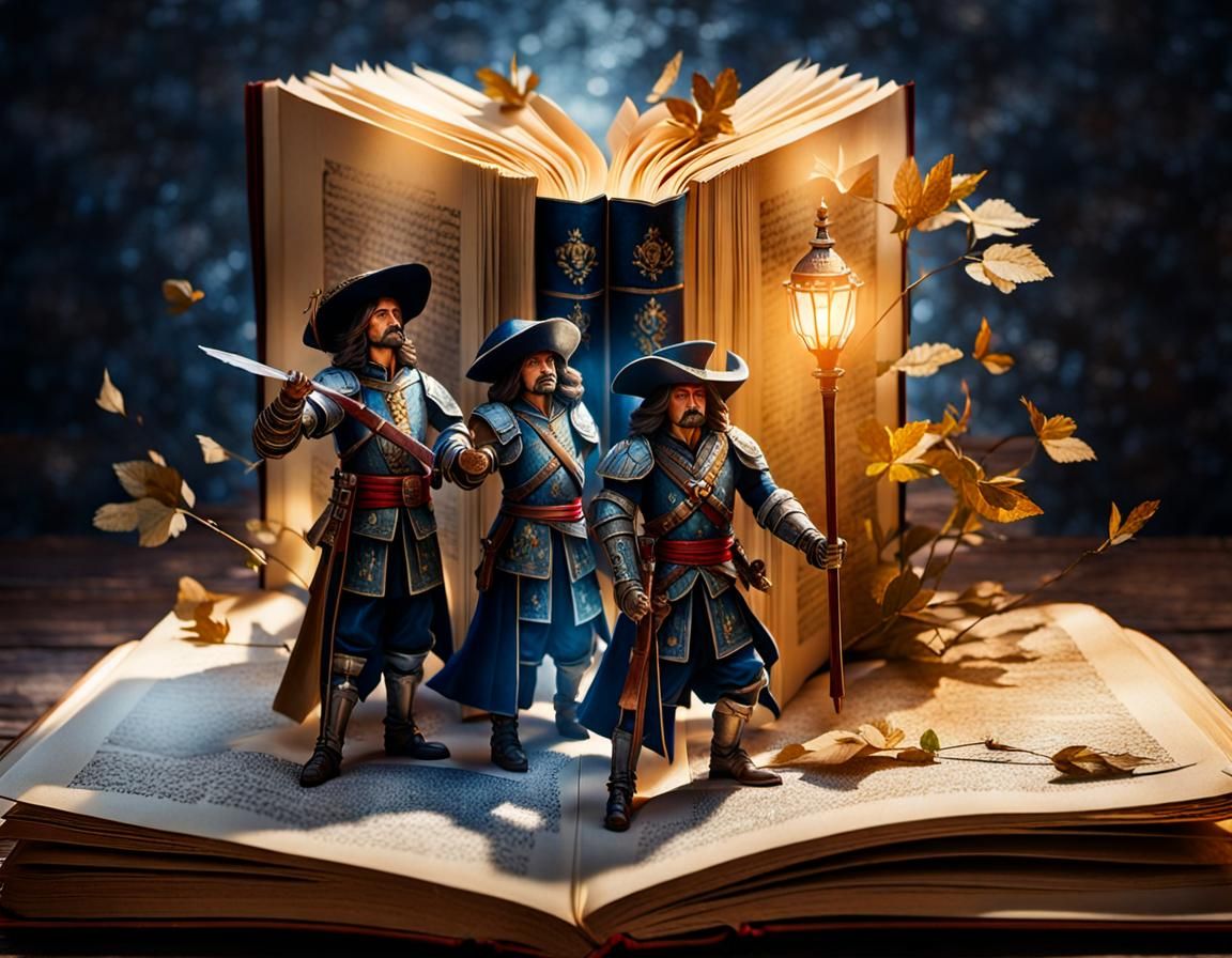 "Trzej muszkieterowie" - "Three Musketeers"