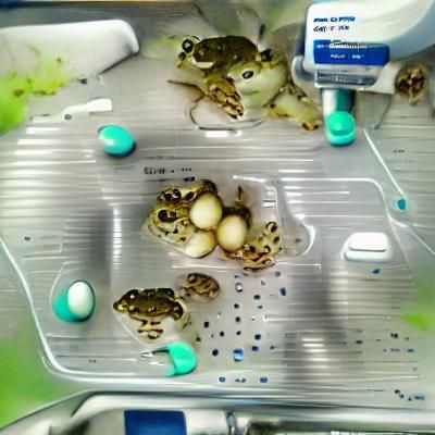 An AI Generated Image of a Frog