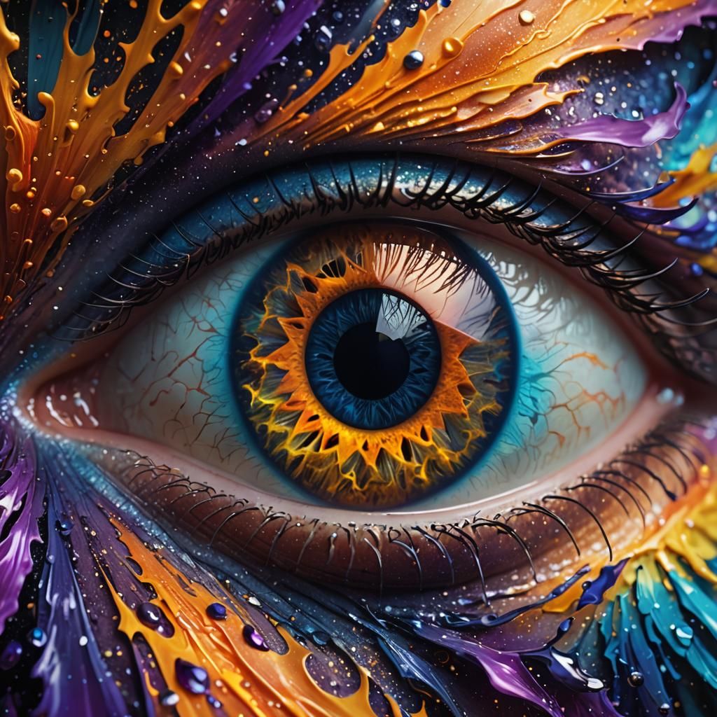 Cosmic Surrealism: Eye of the Universe