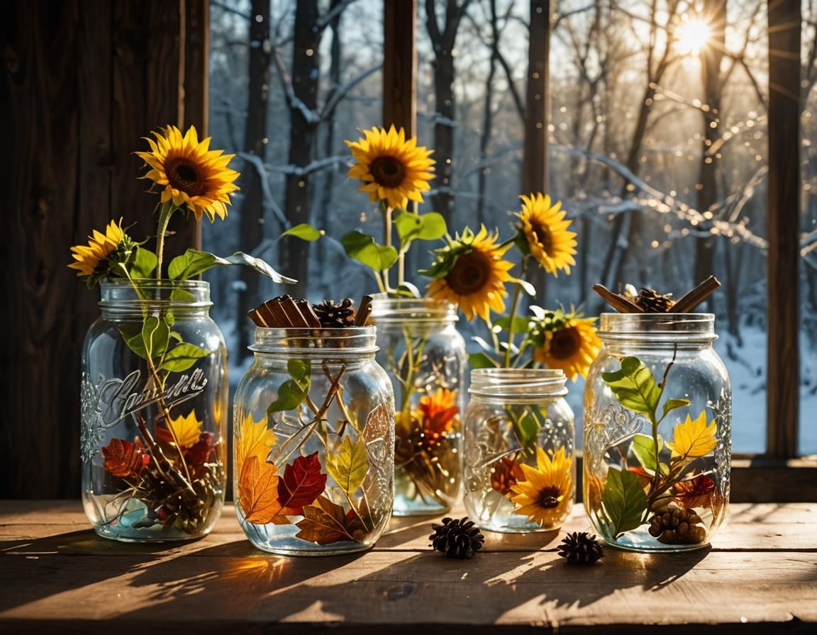 Ornate Jars of the Seasons: Concept Art