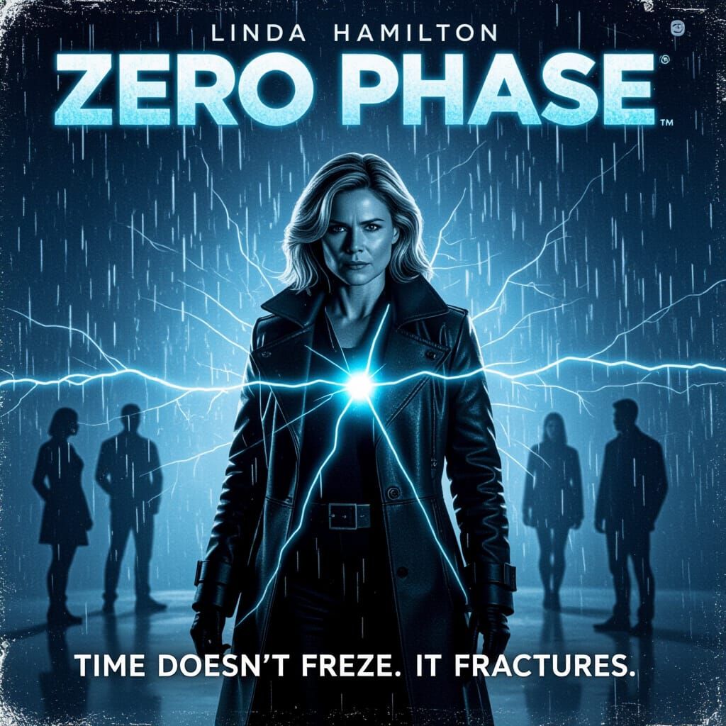 Retro Sci-Fi Movie Poster: Zero Phase