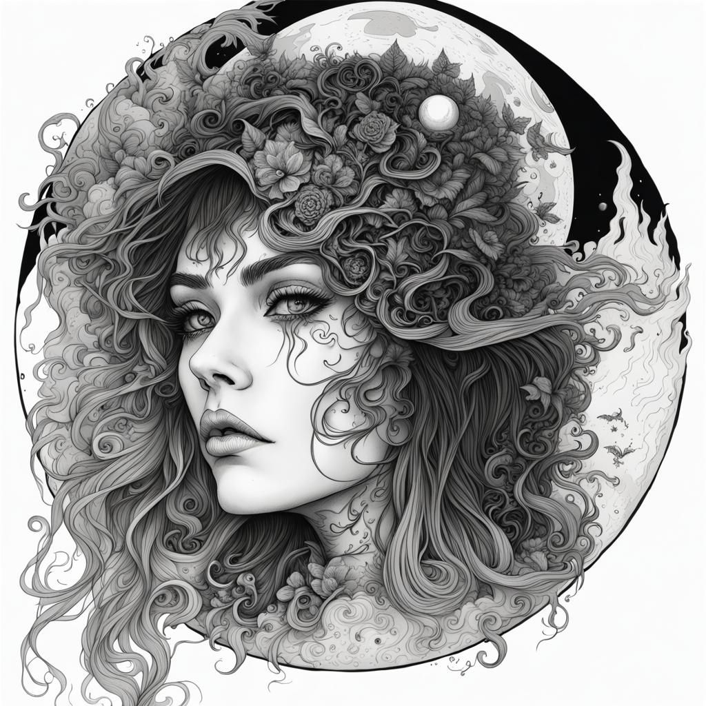 Eclipsed with Two Moons