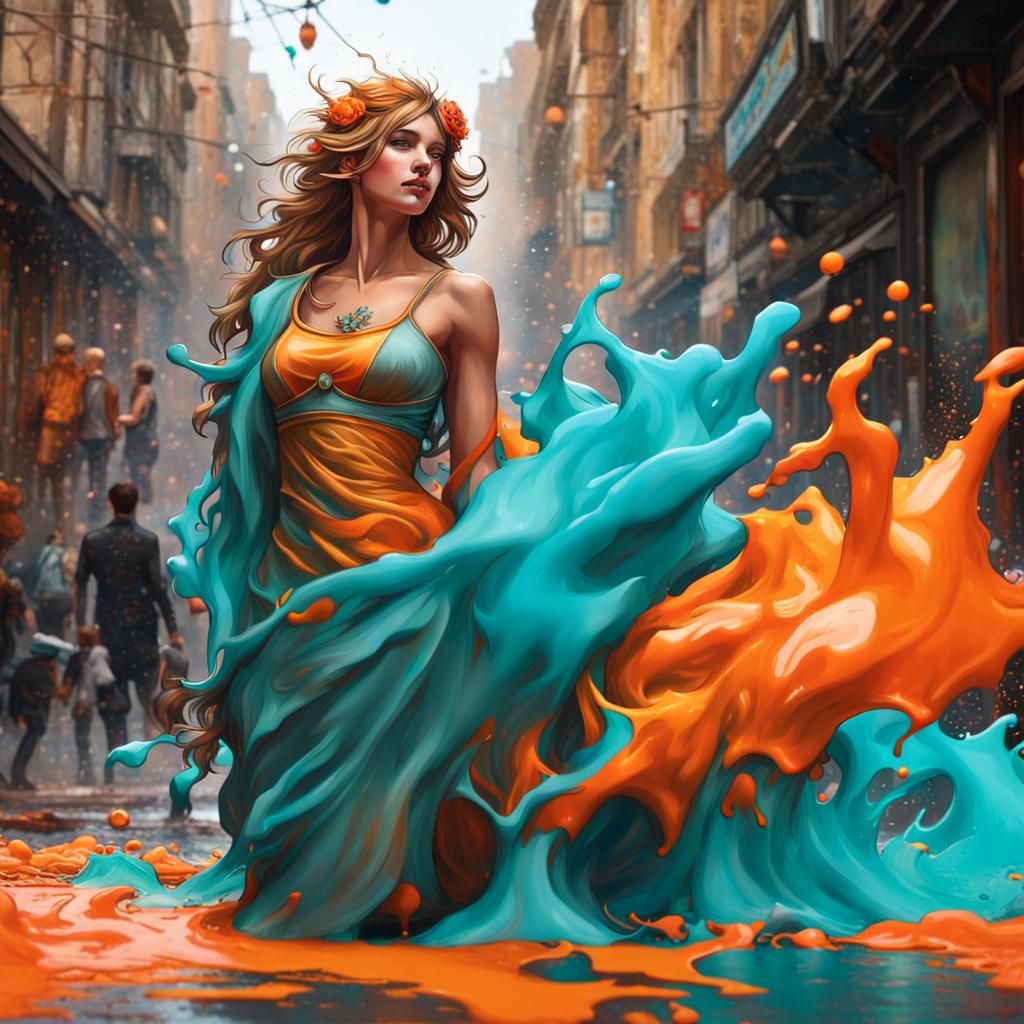 Lady of the Lake: Excalibur in Modern Cityscape