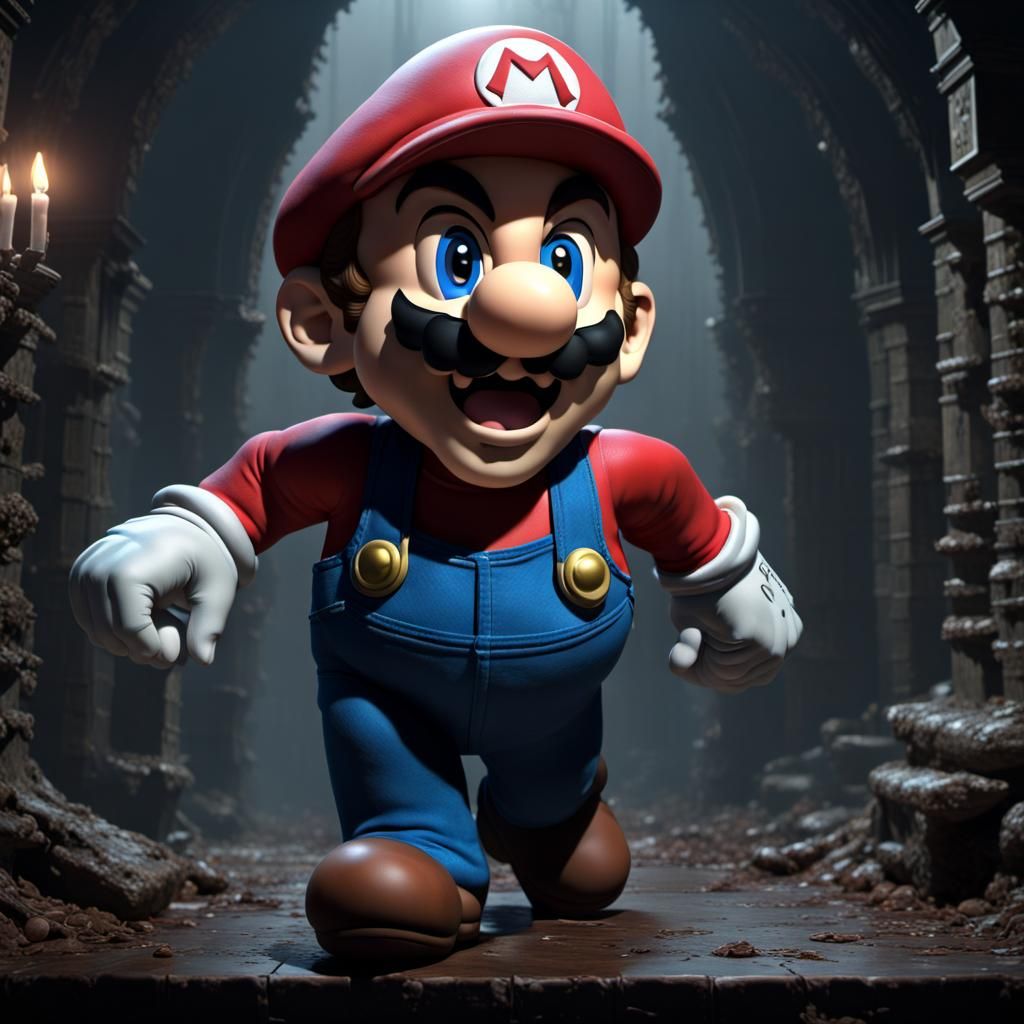 Super mario horror