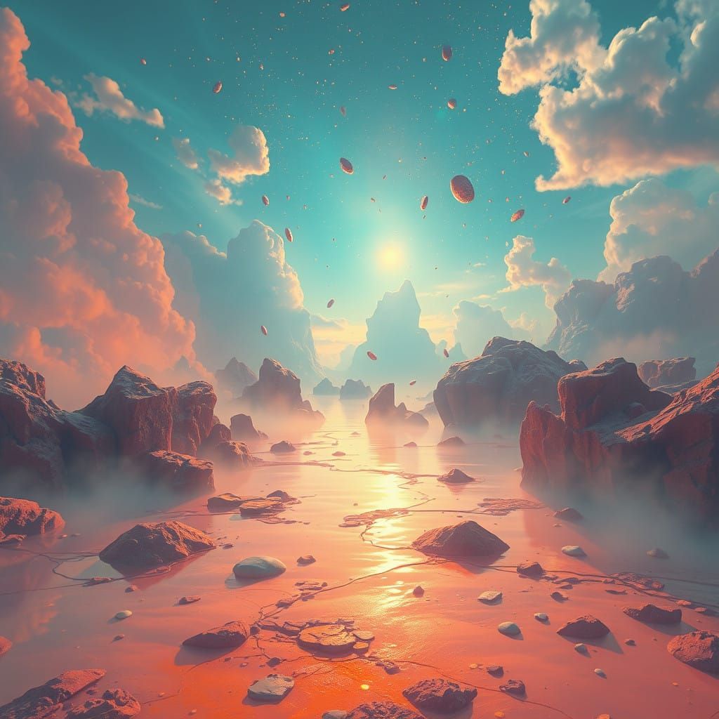 Surreal Dreamworlds Emerge from Fading Memories